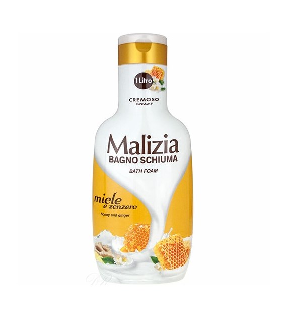 Malizia Bagno Schiuma Miele Zenzero do Kąpieli 1L