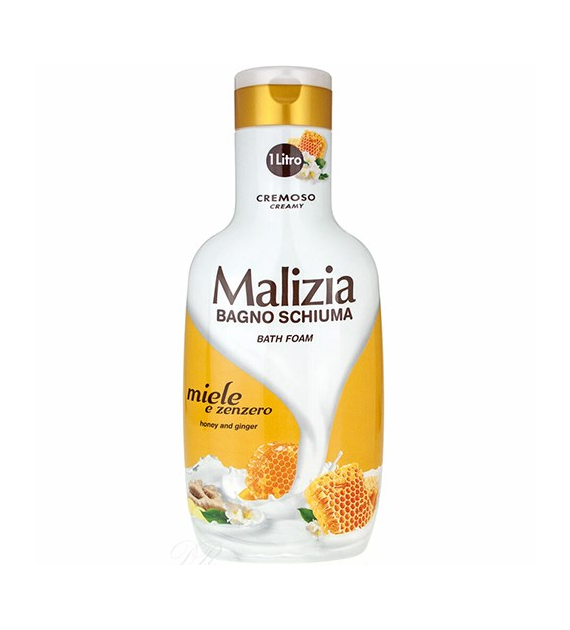 Malizia Bagno Schiuma Miele Zenzero do Kąpieli 1L