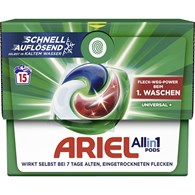 Ariel All in 1 Pods Universal+ 15p 321g