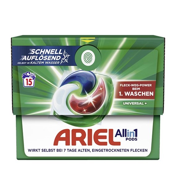 Ariel All in 1 Pods Universal+ 15p 321g