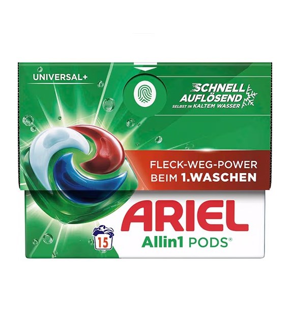 Ariel All in 1 Pods Universal+ 15p 321g/316g