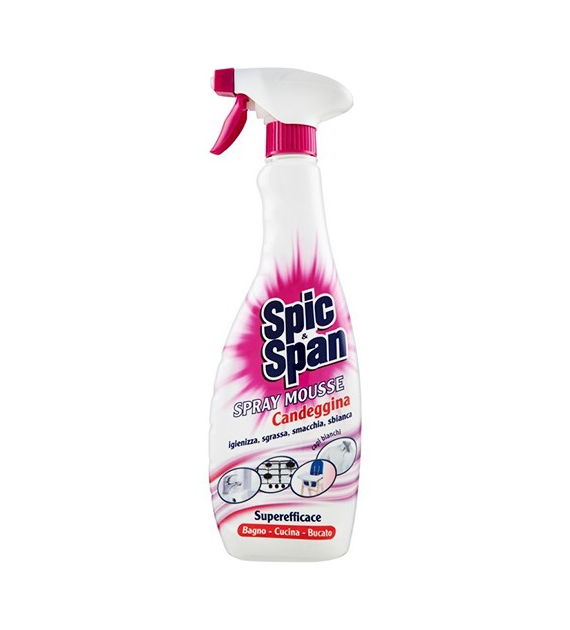 Spic&Span Spray Mousse Candeggina Spr 750ml