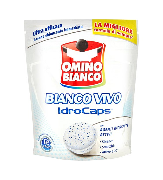 Omino Bianco Bianco Vivo Idro Caps 12szt 240g
