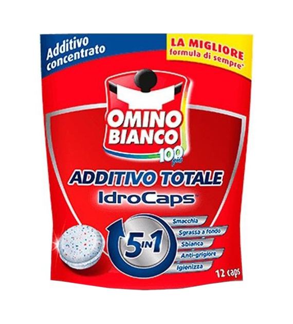 Omino Bianco Additivo Totale Idro Caps 12szt 240g