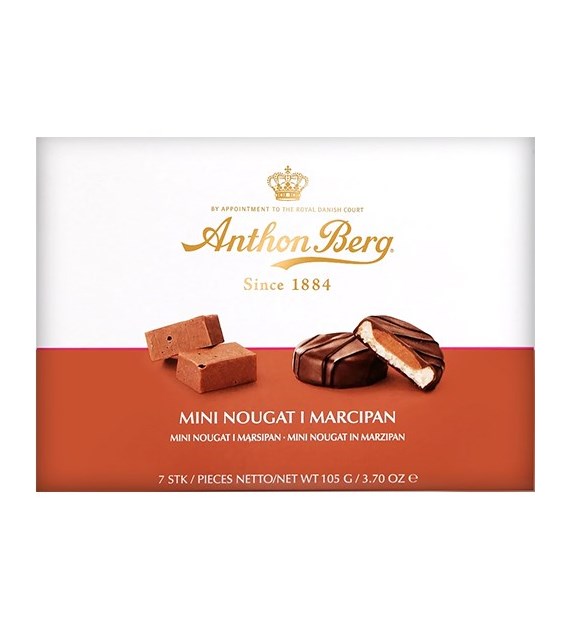 Anthon Berg Mini Nougat i Marcipan 7szt 105g