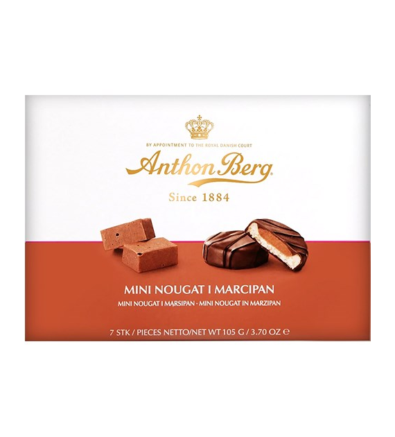 Anthon Berg Mini Nougat i Marcipan 7szt 105g