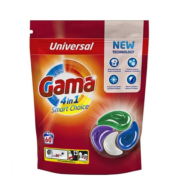 Gama 4in1 Universal Caps 60p 1080g