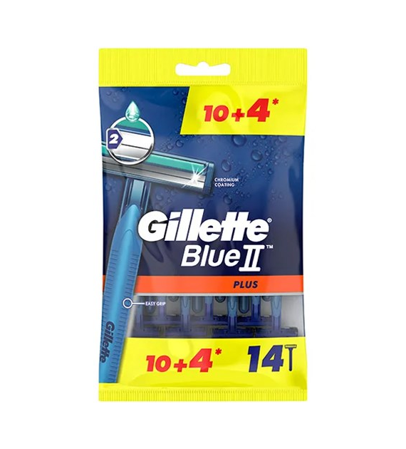 Gillette Blue II Plus Maszynki 14szt
