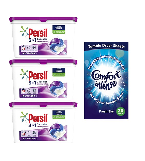Persil Color Caps 38p Comfort Fresh Sky 20szt Box