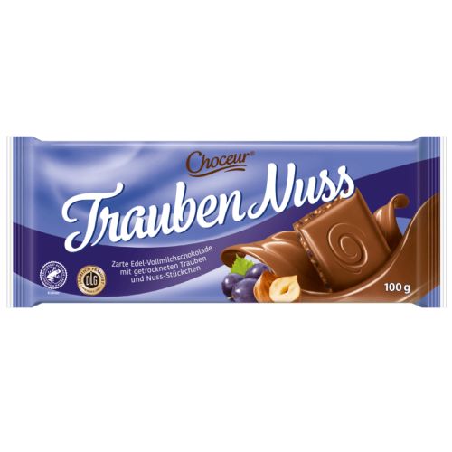 Choceur Trauben Nuss Czekolada 100g