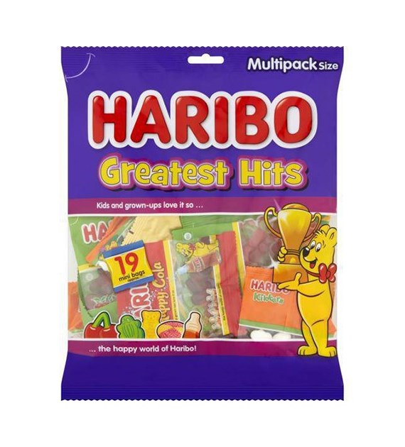 Haribo Greatest Hits 19 Mini Bags 475g
