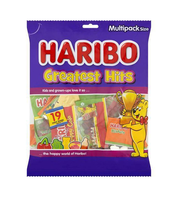 Haribo Greatest Hits 19 Mini Bags 475g
