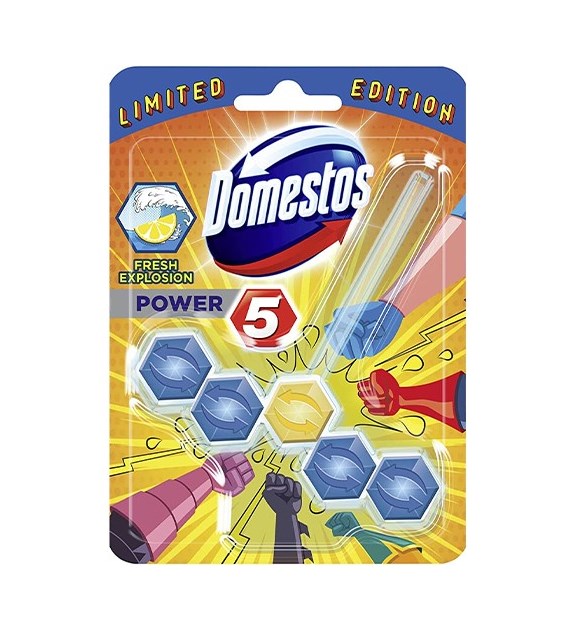 Domestos Power 5 Fresh Explosion WC Zawieszka 55g