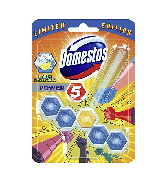Domestos Power 5 Fresh Explosion WC Zawieszka 55g