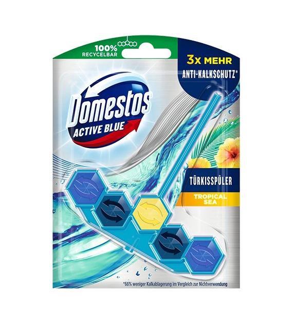 Domestos Active Blue Tropical Sea WC 53g
