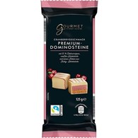 Gourmet Premium Dominosteine Cranberry 125g