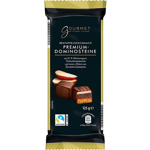 Gourmet Premium Dominosteine Bratapfel 125g