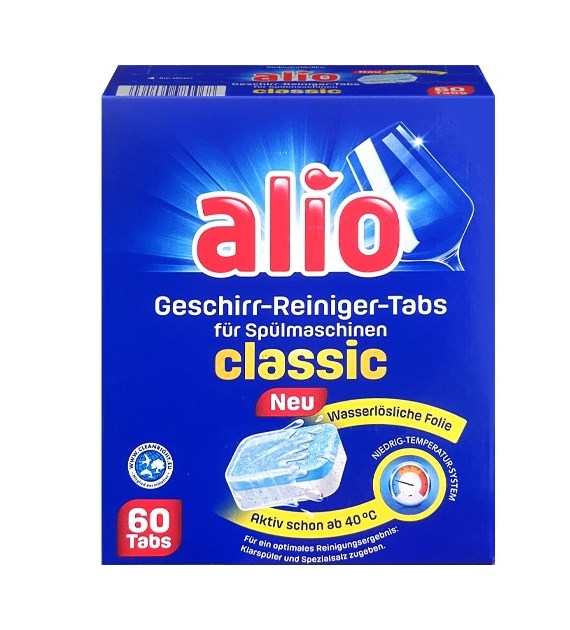 Alio Geschirr Reiniger Tabs Classic 60szt 792g