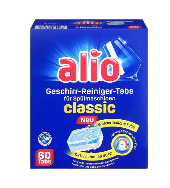 Alio Geschirr Reiniger Tabs Classic 60szt 792g