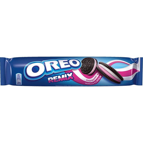 Oreo Remix Raspberry & Vanilla 157g