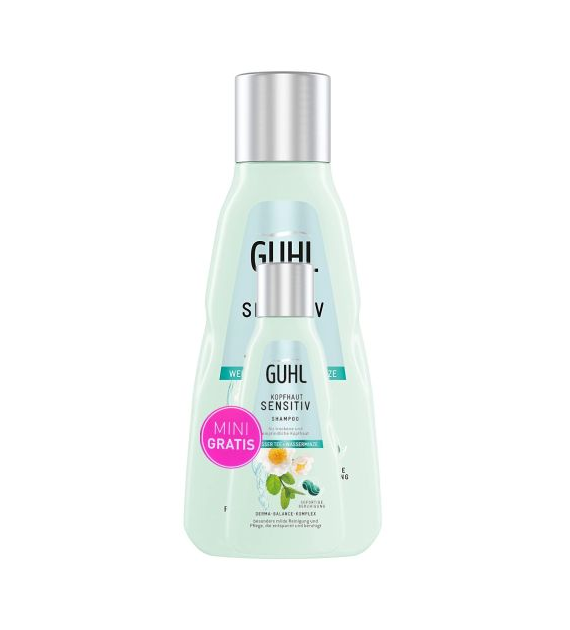 Guhl Kopfhaut Sensitiv Odż 250ml + Szamp Mini 50ml