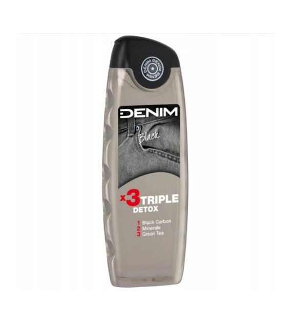 Denim Black Shower Gel 400ml