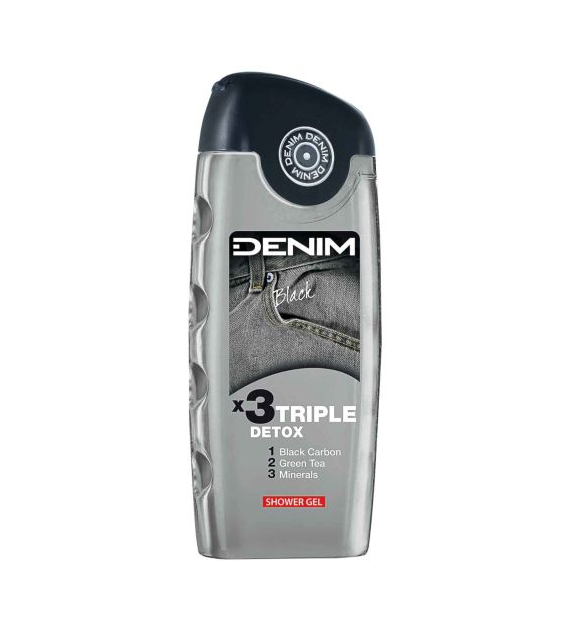 Denim Black Shower Gel 250ml