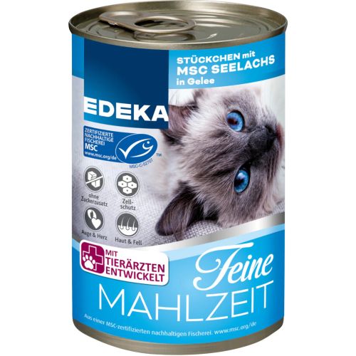 Edeka Feine Mahlzeit MSC Seelachs dla Kota 400g