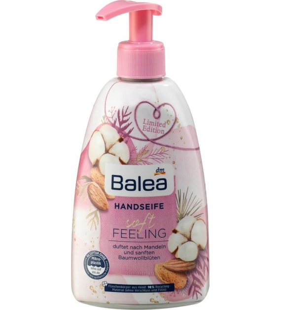 Balea Soft Feeling Mandeln Baumwoll Mydło 500ml