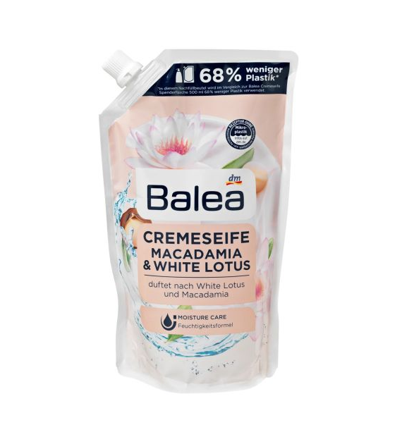 Balea Macadamia White Lotus Mydło Zapas 500ml