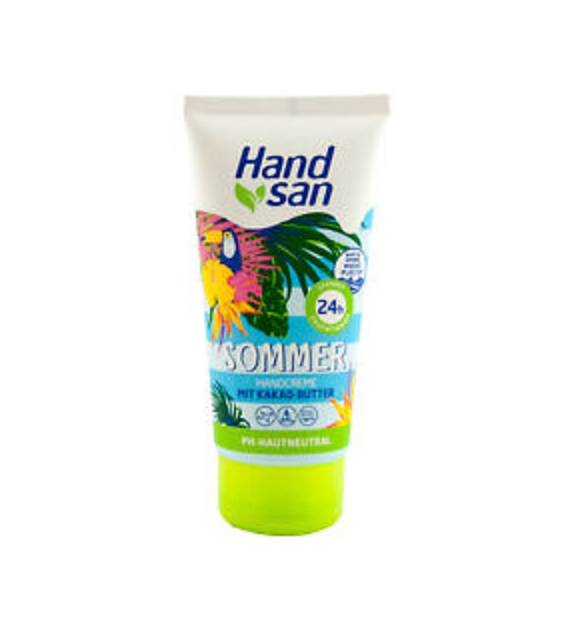 Hand San Sommer mit Kakao-Butter Krem do Rąk 75ml