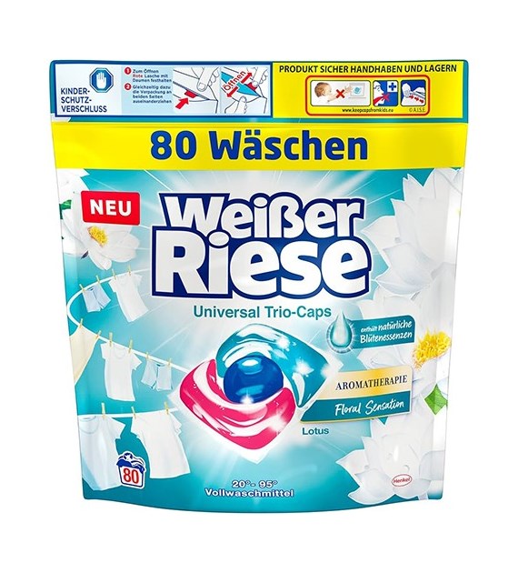 Weißer Riese Trio-Caps Universal Lotus 80p 960g