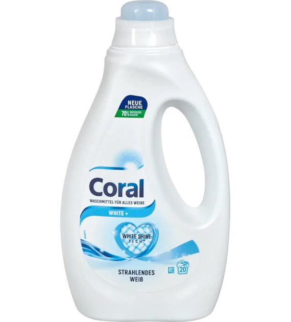 Coral White+ Gel 20p 1L
