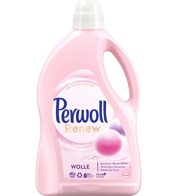 Perwoll Renew Wolle Gel 40p 3L