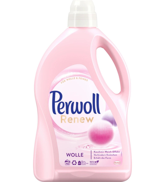Perwoll Renew Wolle Gel 40p 3L