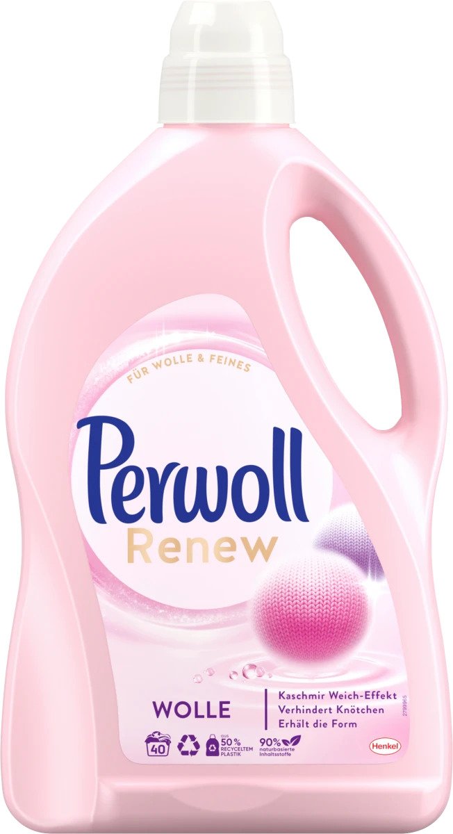 Perwoll Renew Wolle Gel 40p 3L