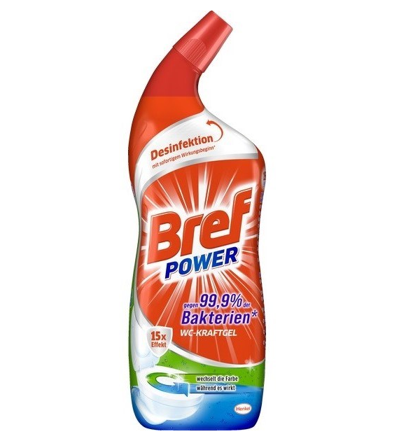 Bref 15x Effect WC Gel 99,9% Bakterien 750ml