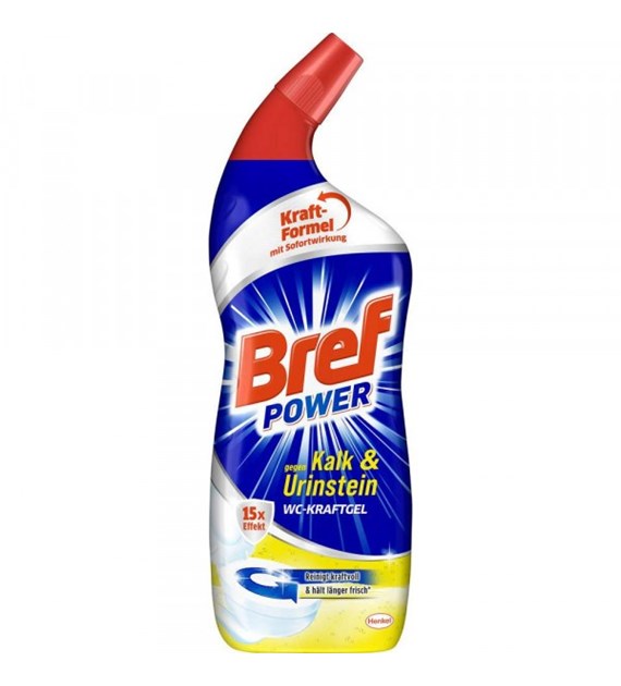 Bref 15x Effekt Kalk Urinstein WC Gel 750ml
