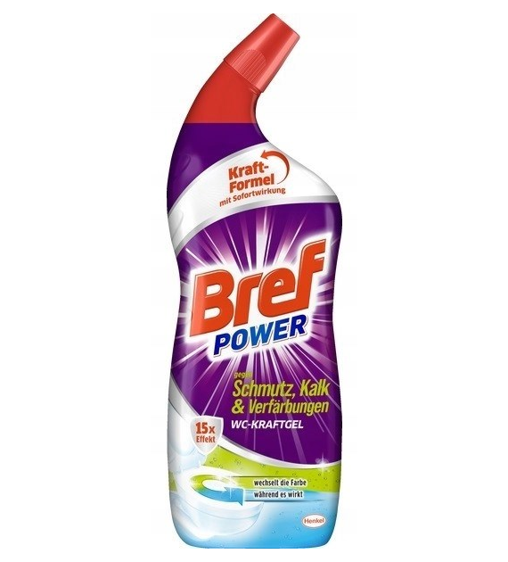 Bref 15x Effect Schmutz Kalk Verfar WC Gel 750ml