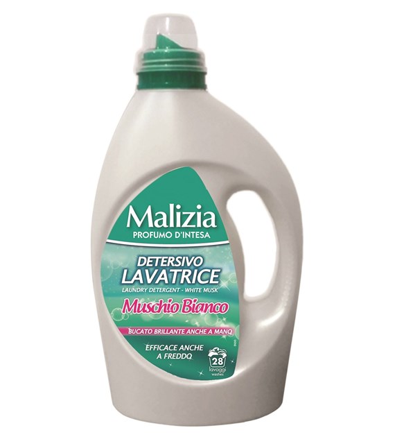 Malizia Detersivo Muschio Bianco Gel 28p 1,8L