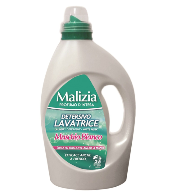Malizia Detersivo Muschio Bianco Gel 28p 1,8L