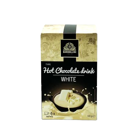 Bardollini Hot White Chocolate Drink 6szt 120g