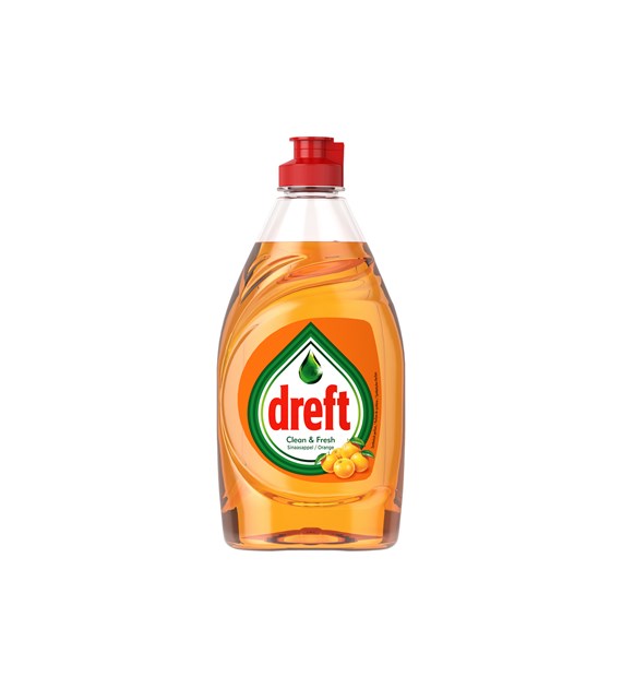 Dreft Clean & Fresh Sinaasappel Orange 383ml