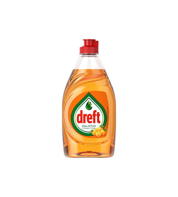 Dreft Clean & Fresh Sinaasappel Orange 340ml