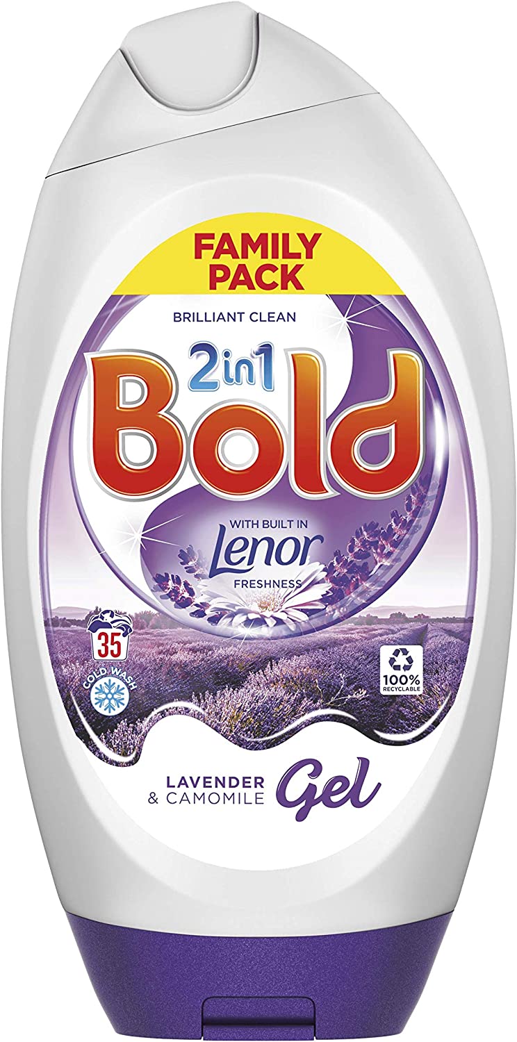 Bold 2in1 Lavender & Camomile Gel 35p 1,2L