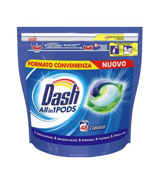 Dash All in 1 Pods Classico 48szt 1,2kg
