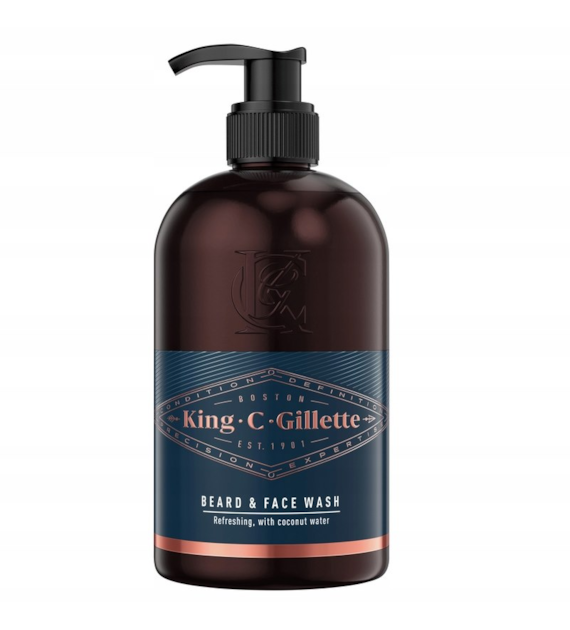 Gillette King C Baard & Gezichtsreiniger 350ml