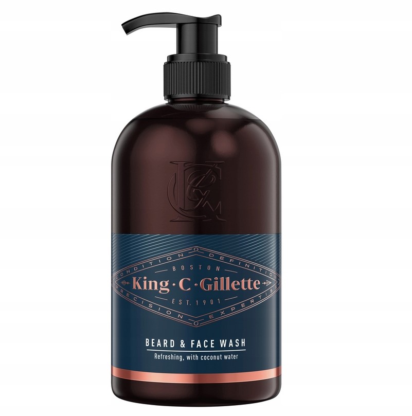 Gillette King C Baard & Gezichtsreiniger 350ml