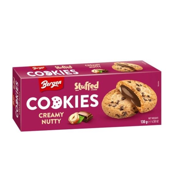 Bergen Creamy Nutty Ciastka 130g