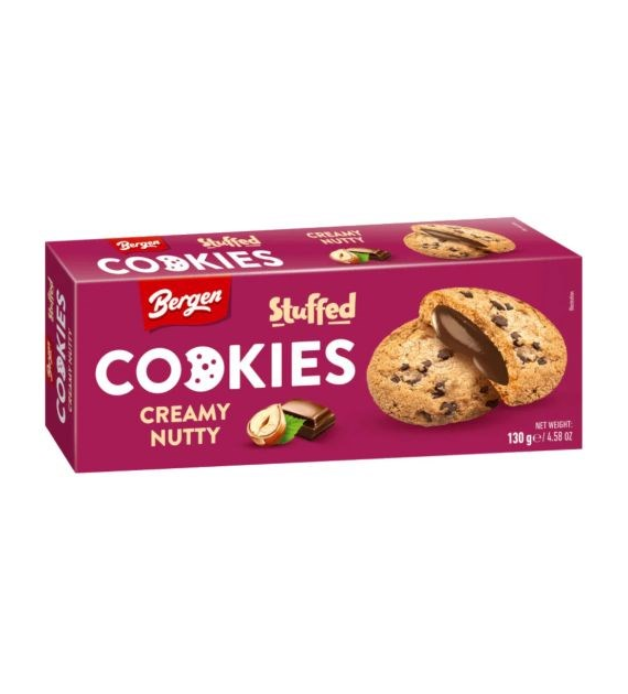 Bergen Creamy Nutty Ciastka 130g